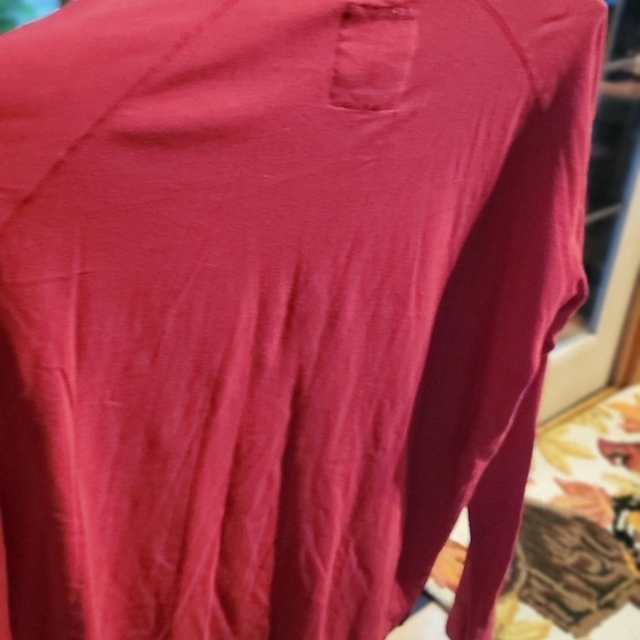 Collosseum Collegiate WI Badgers LSlve Red & White 1848 Sz 2XL Light Sweatshirt - Picture 4 of 11